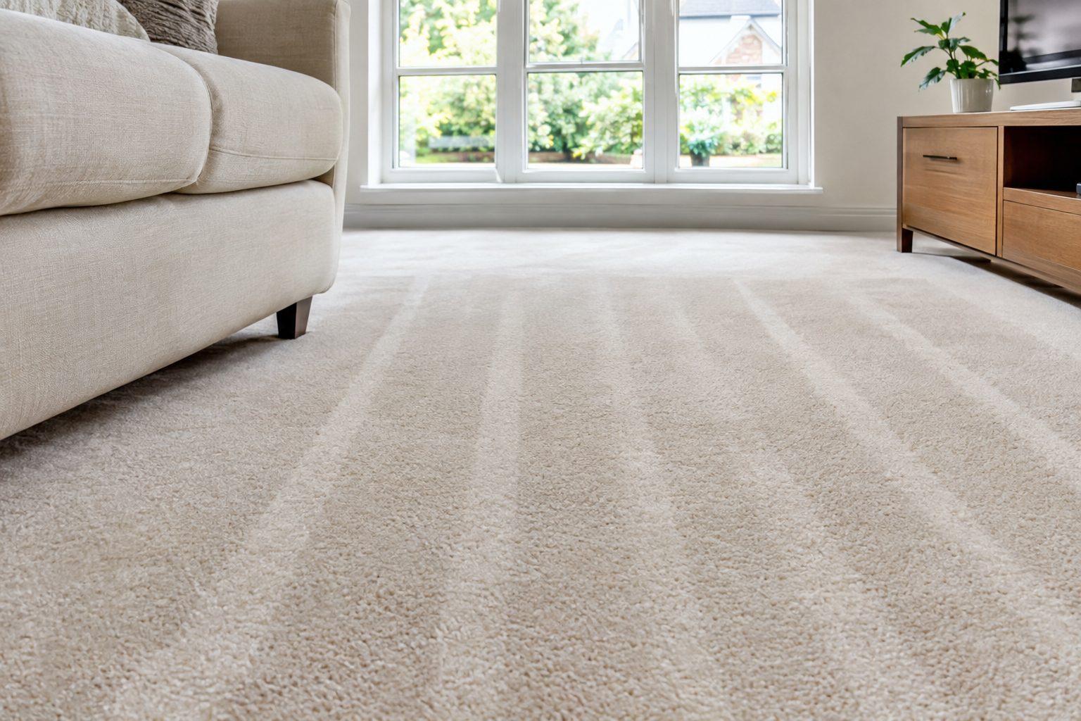 Carpet after cleaning